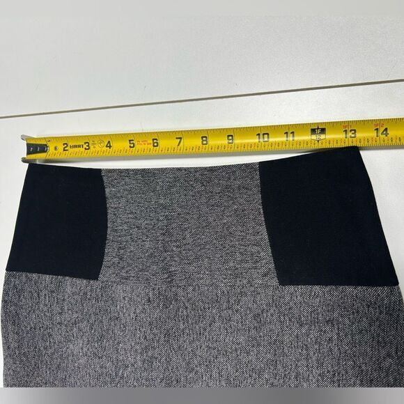 The Limited Collection Dark Heather gray grey black pencil mini midi skirt - Picture 5 of 7